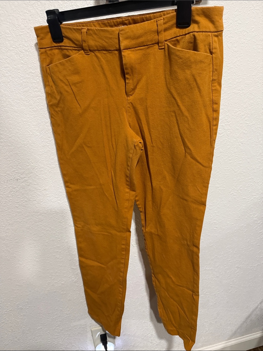 Old Navy Men's Slim Chinos in Mustard Yellow